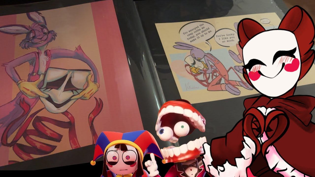 Gangle's VA Makes a Fanart Scrapbook - The Amazing Digital Circus