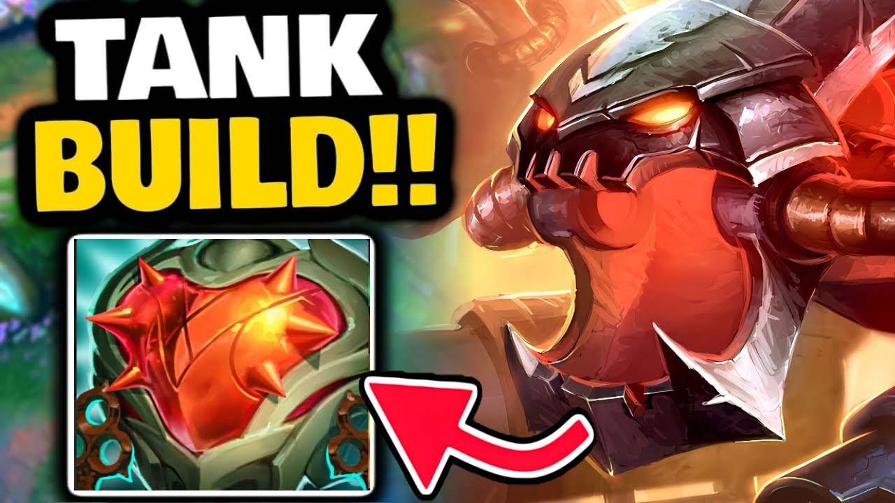 TANK build on CHO'GATH Jungle is 1V9!!!