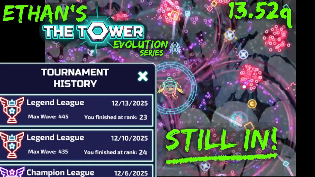 The Tower - Evolution series -- Surviving Legends 1st time, twice! ILM soon! or maybe RPCm? ep 51