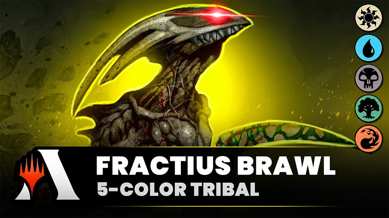 🟡 O BRAWL MAIS PEDIDO de TODOS! | 5-COLOR FRACTIUS! (Magic Arena)