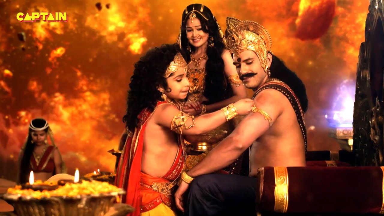 बाल हनुमान जी ने लगाया शनि देव के घावों पर दवा || महाबली हनुमान || भाग. 243