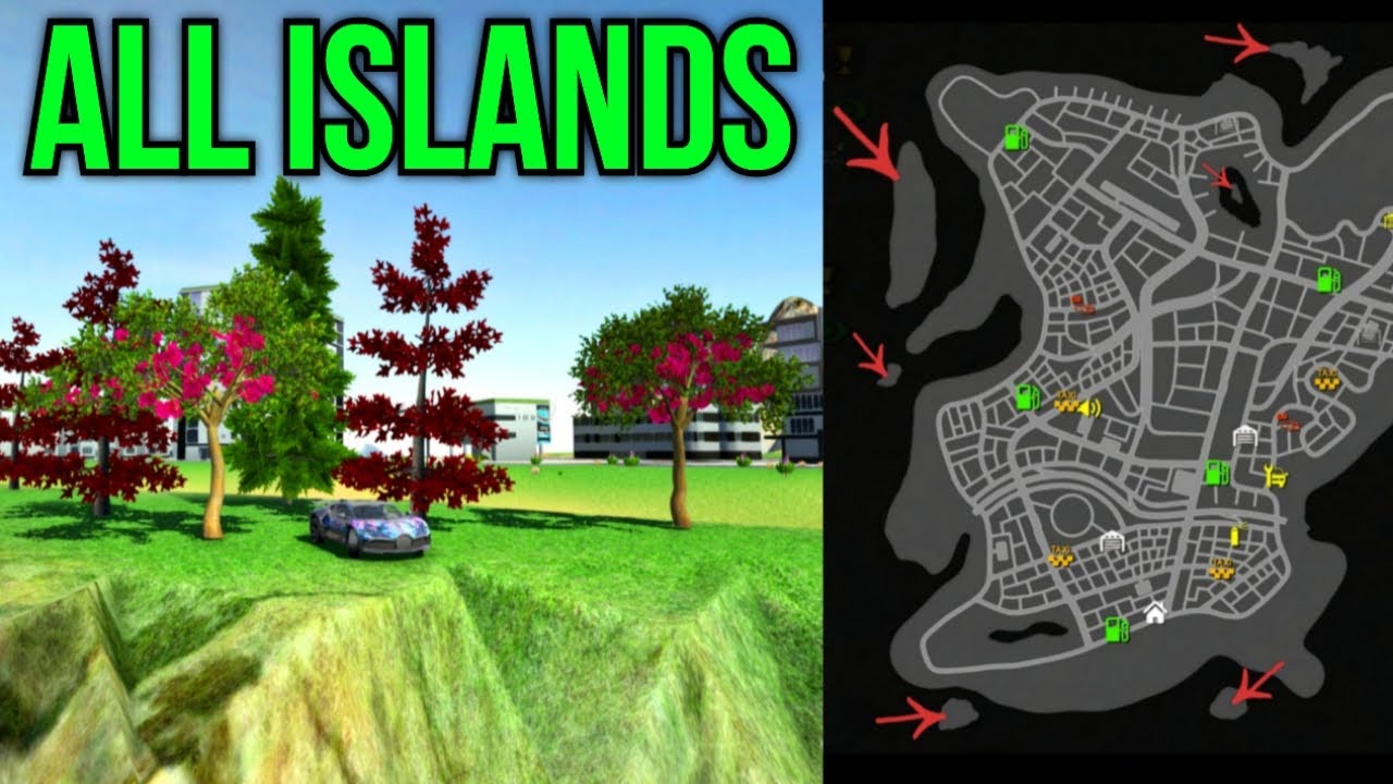 Visiting all Islands in Car Simulator 2
