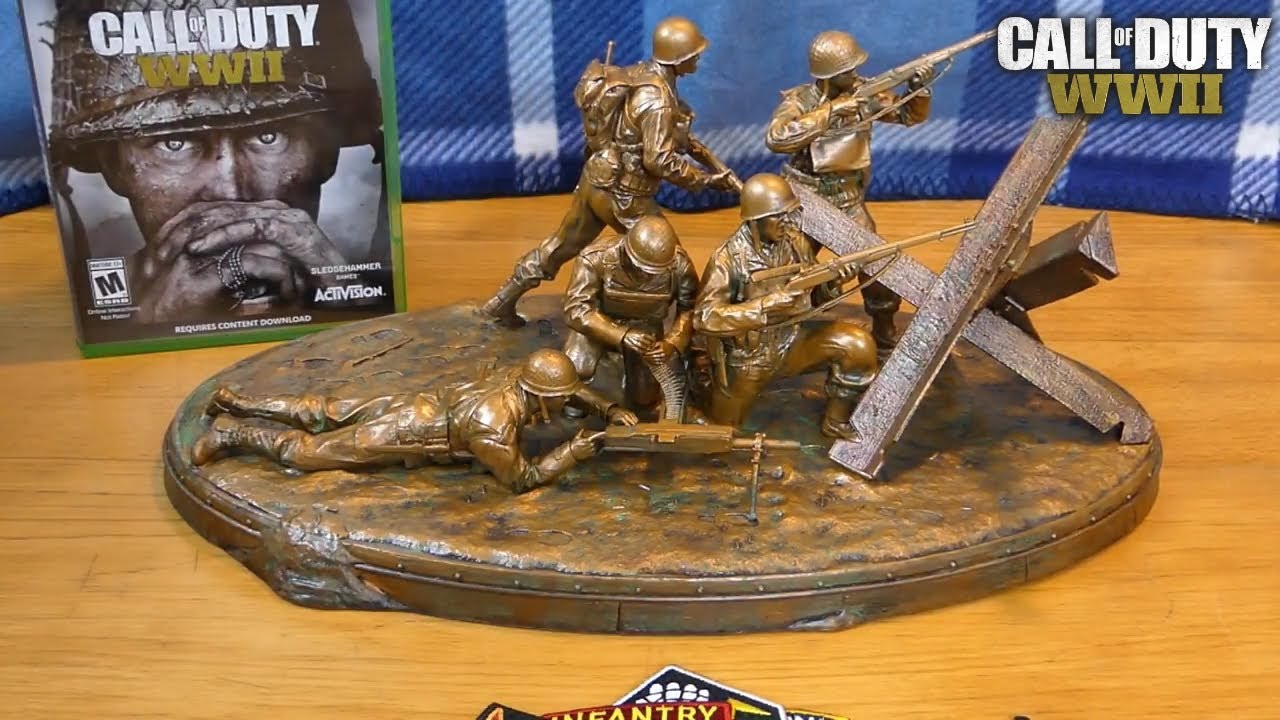 Call Of Duty WWII VALOR COLLECTOR'S EDITION - UNBOXING