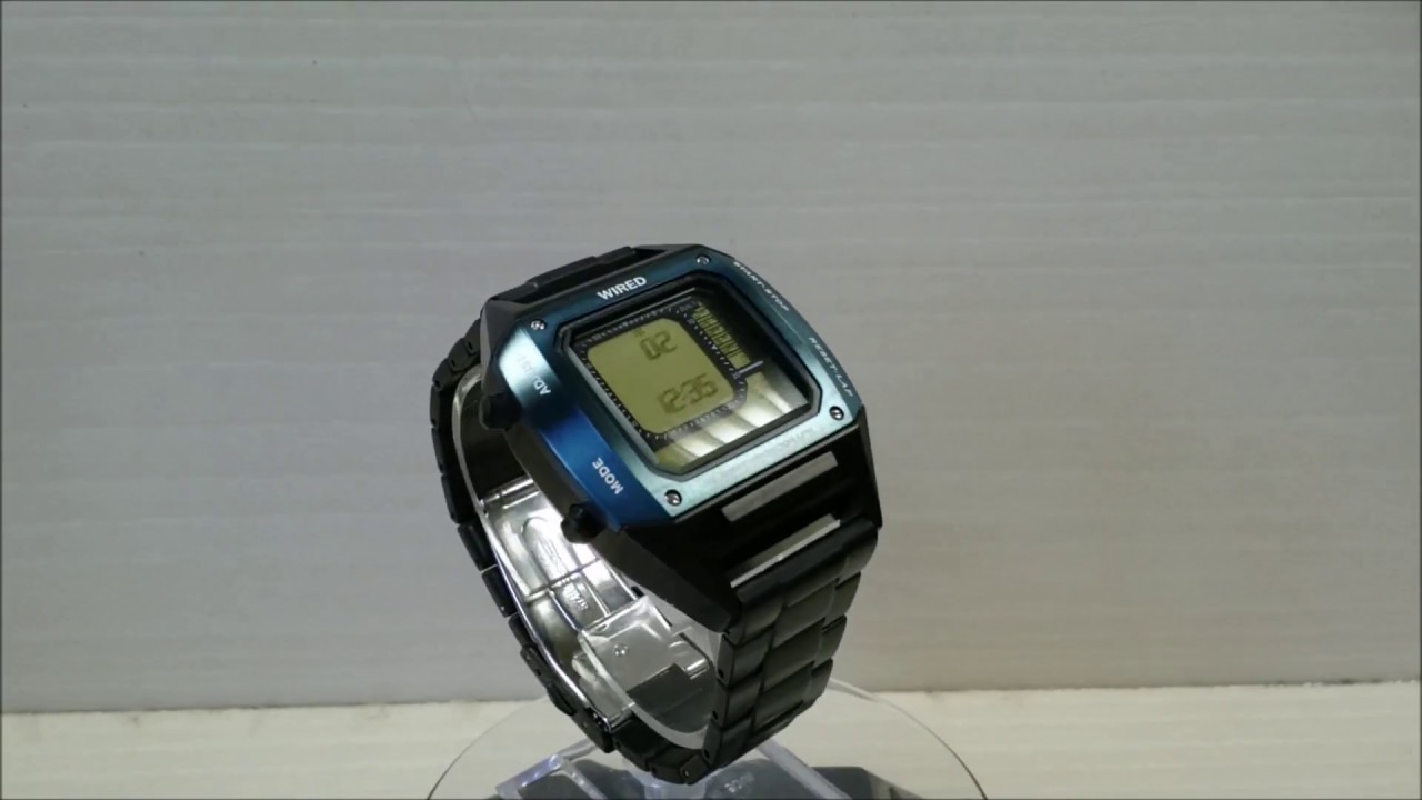 Rare Watch Collection SEIKO WIRED SOLIDITY agam701 DIGIBORG