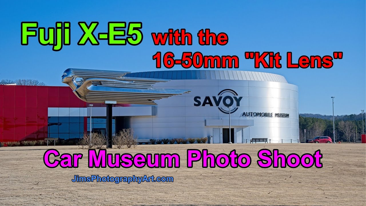 Fuji X-E5 with the XF 16-50mm Kit Lens, Car Museum Photo Shoot w/image samples