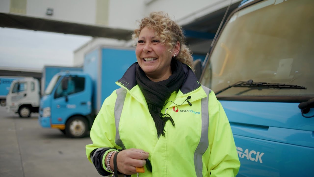 On the job with Nicole, a Truck Driver at StarTrack