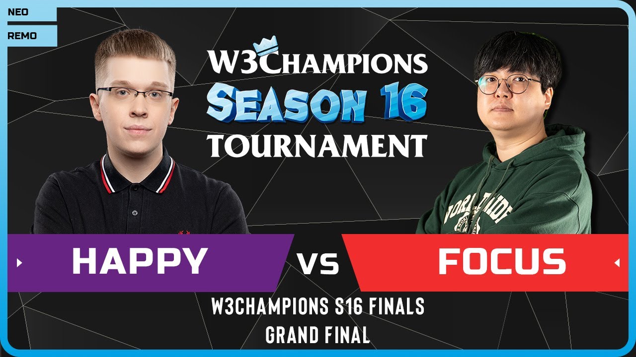 WC3 - [UD] Happy vs FoCuS [ORC] - GRAND FINAL - W3Champions S16 Finals