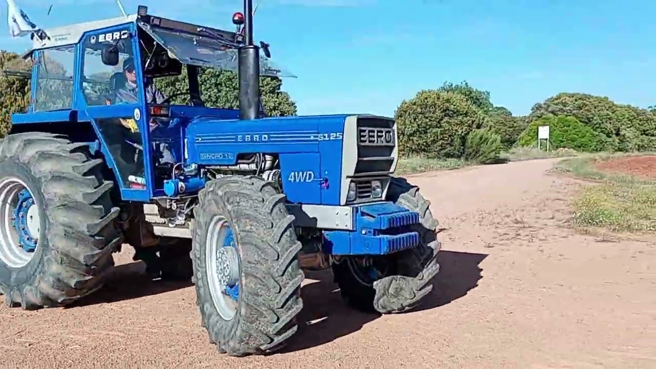 EBRO 6125. Ruta Lezuza - Casa La Iglesia. Mayo de 2025