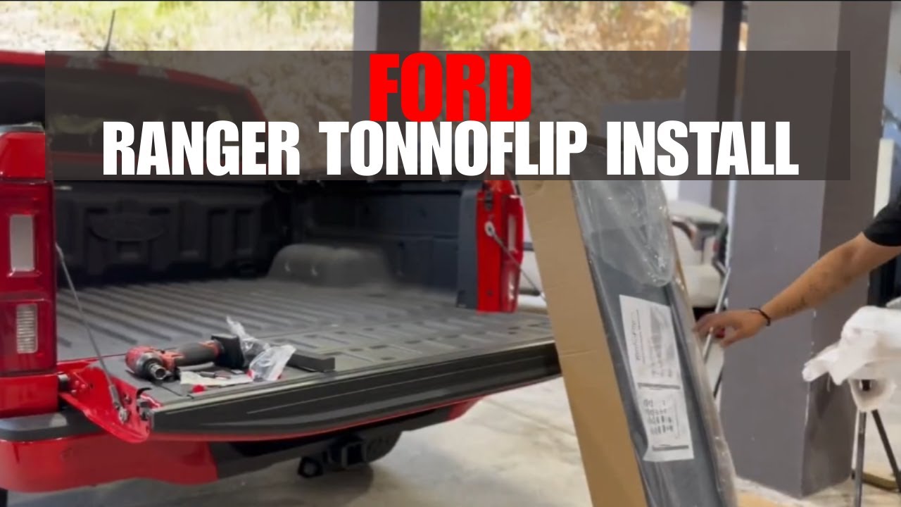 Ford Ranger Bed Cover Installation Video -TonnoFlip Tonneau Covers-