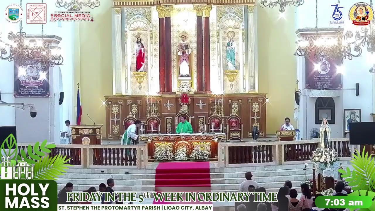 Holy Mass | Friday in the 5th Week in Ordinary Time