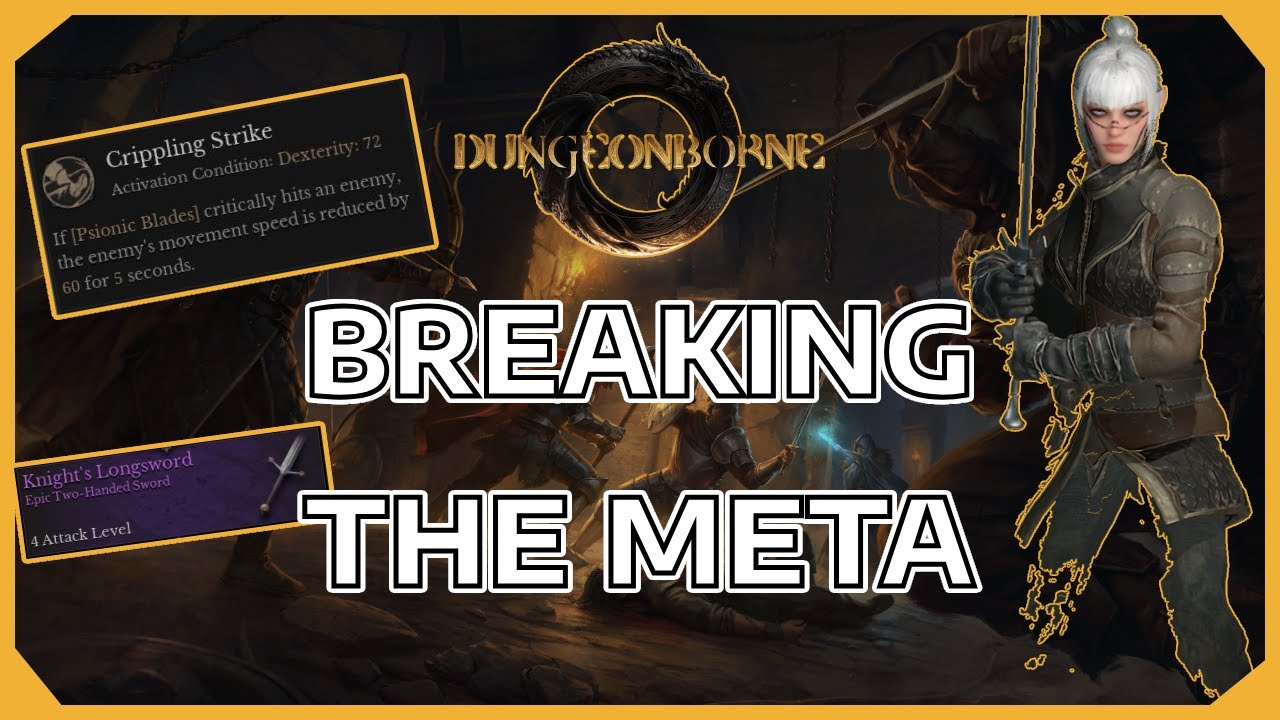 BREAKING THE META | SWORDMASTER | DUNGEONBORNE EA
