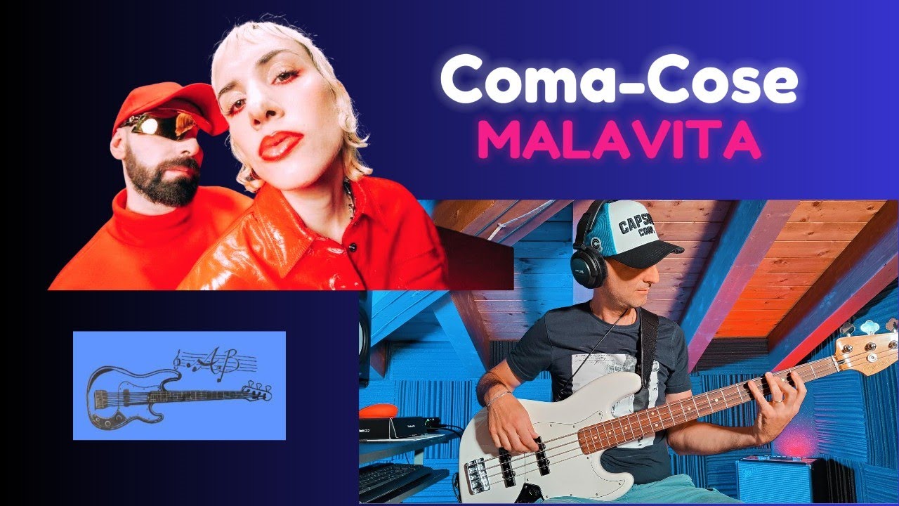 Coma_Cose - Malavita【A.B. Bass Voice Theatre】Bass Cover