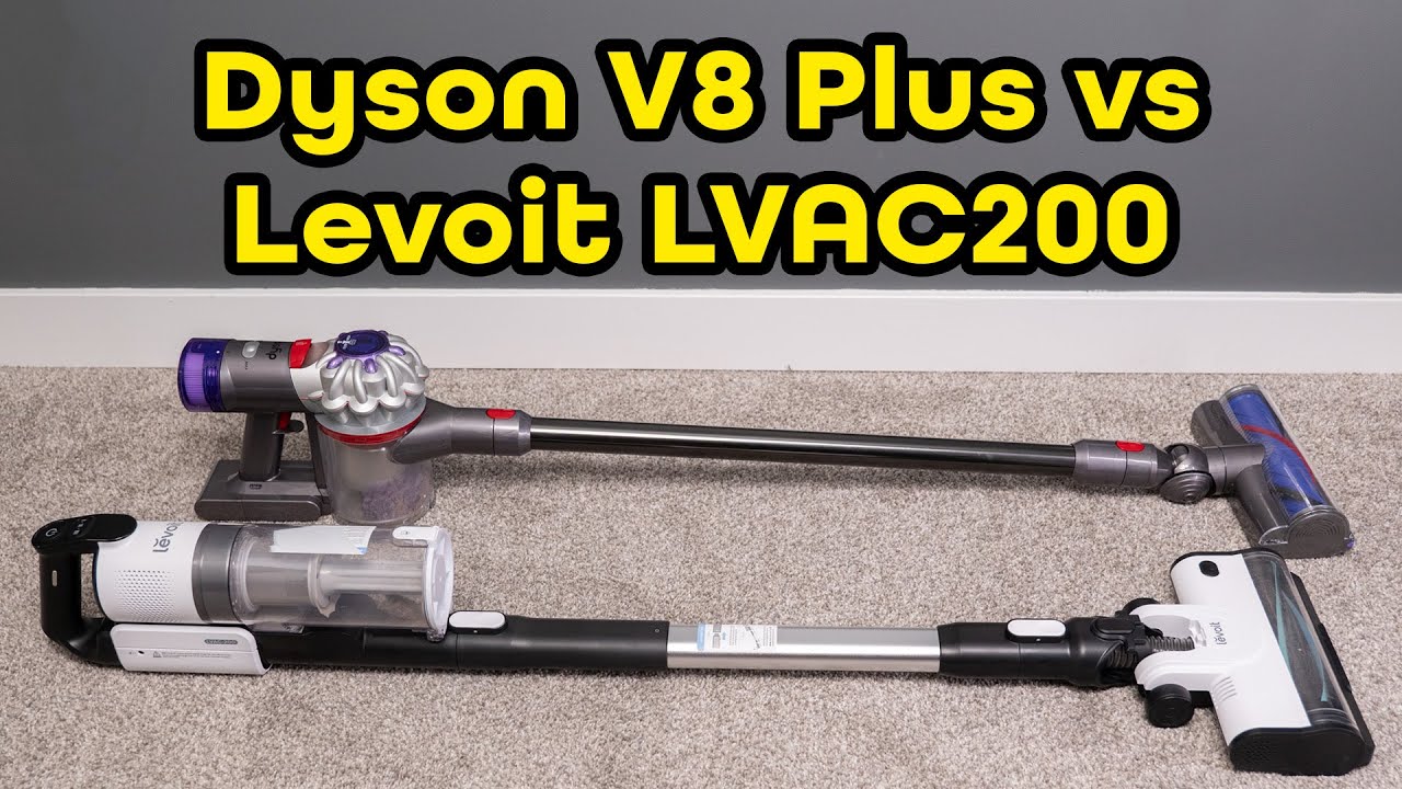 Что купить? Сравнение беспроводных пылесосов Levoit LVAC 200 и Dyson V8 Plus