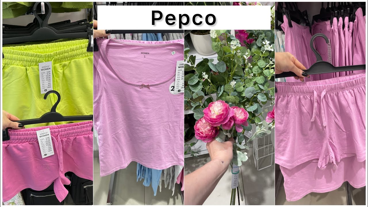 PEPCO NEONOWE SZORTY DUŻO NOWYCH PIŻAMEK FIRANY ZASŁONY MEGA ŁADNE BUKIETY
