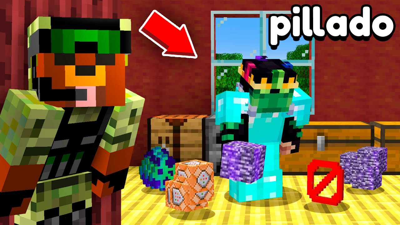 Pillo a un ADMIN con Items Imposibles en Mi Servidor de Minecraft