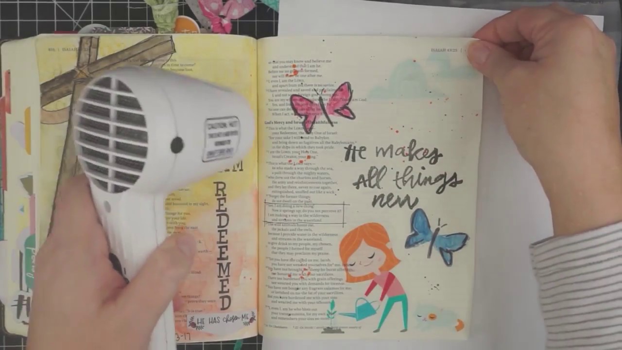 How to use Graphics in Bible Journaling