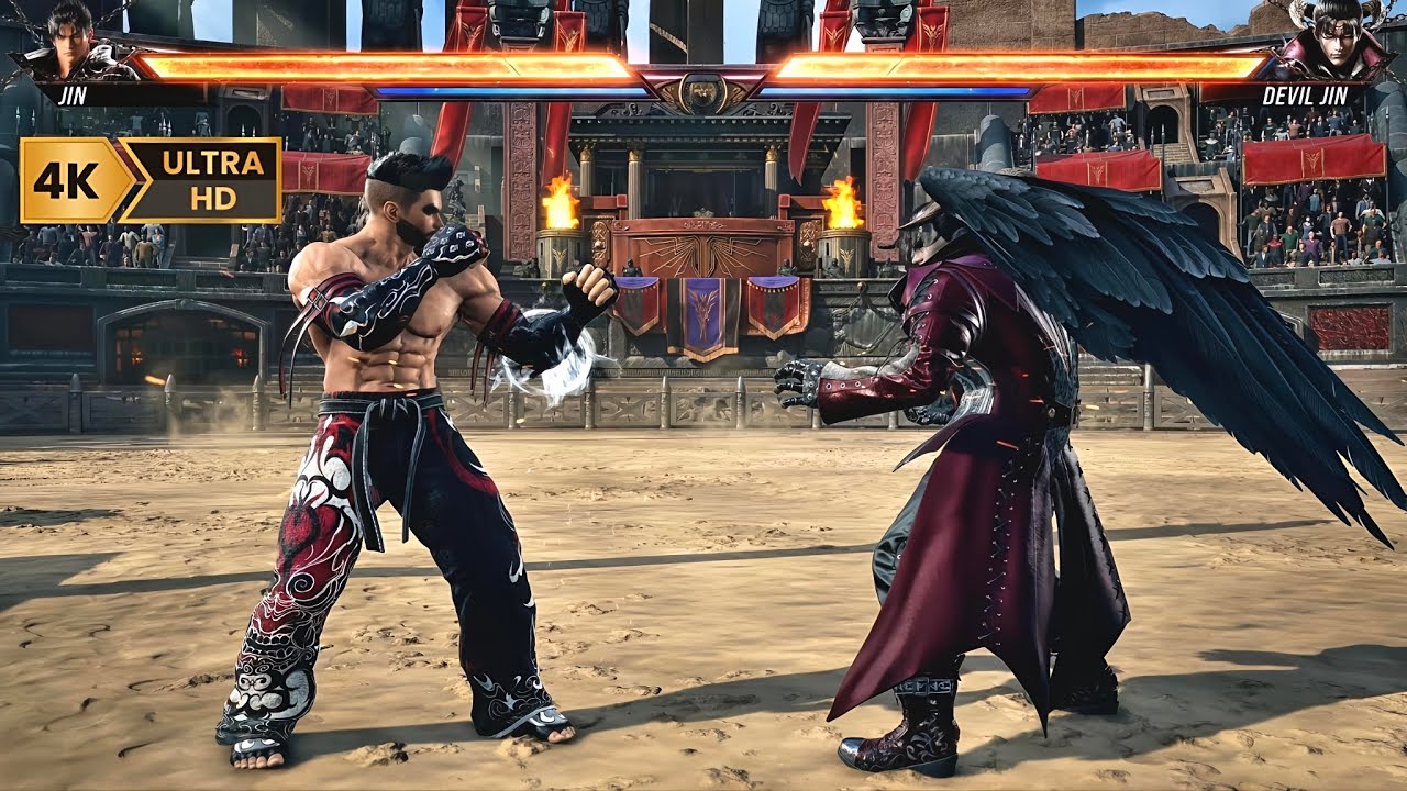 JIN vs DEVIL JIN - TEKKEN 8 | Intensive Offline Challenge | PS5 Pro Enhanced 4K UltraHD Gameplay 
