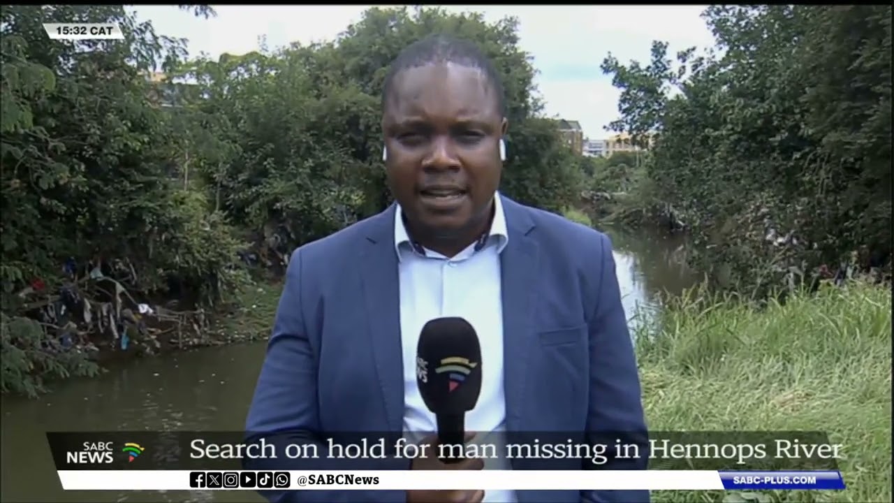 Rain halts search for man missing in Hennops river