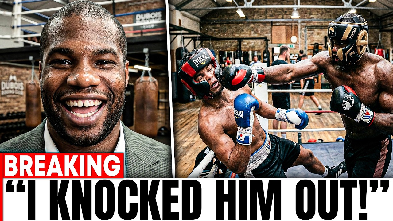 “HE WAS RUNNING AROUND!” Daniel Dubois STUNS Fans with Sparring KO of Fabio Wardley!