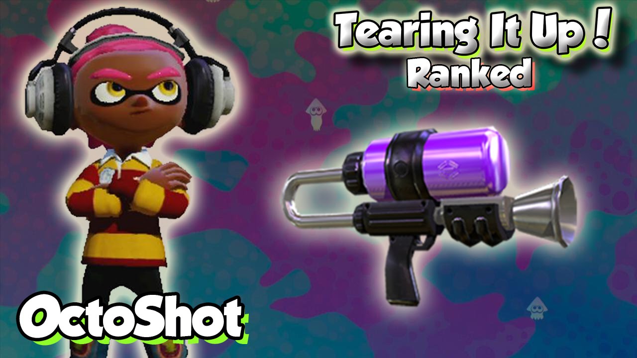 Splatoon Multiplayer - Tearing It Up W/ OctoShot (Getting GNARLY with the Tentatek!)