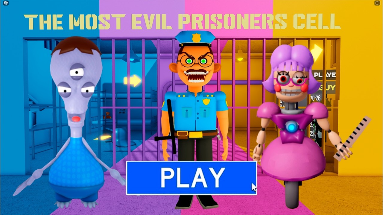 ALIEN VS BABY POLLY VS POLICE COP VS ANI-TRON? OBBY Full Gameplay #roblox