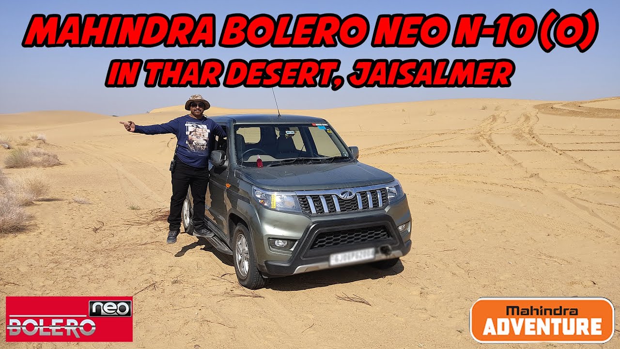 Extreme Off Road In Jaisalmer With Mahindra Bolero Neo N10 #mahindra #bolero #neo #n10 #suv #owner