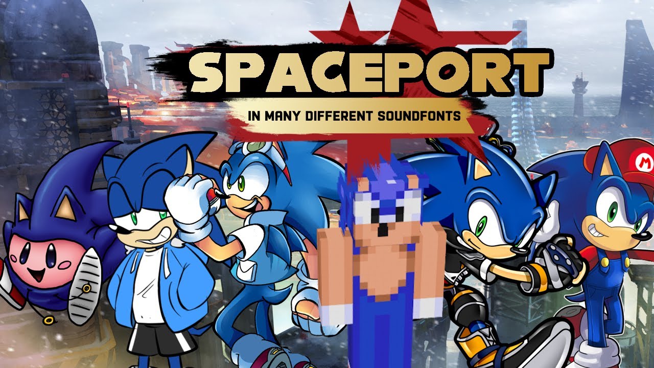Sonic Forces - Spaceport with Many Different Soundfonts
