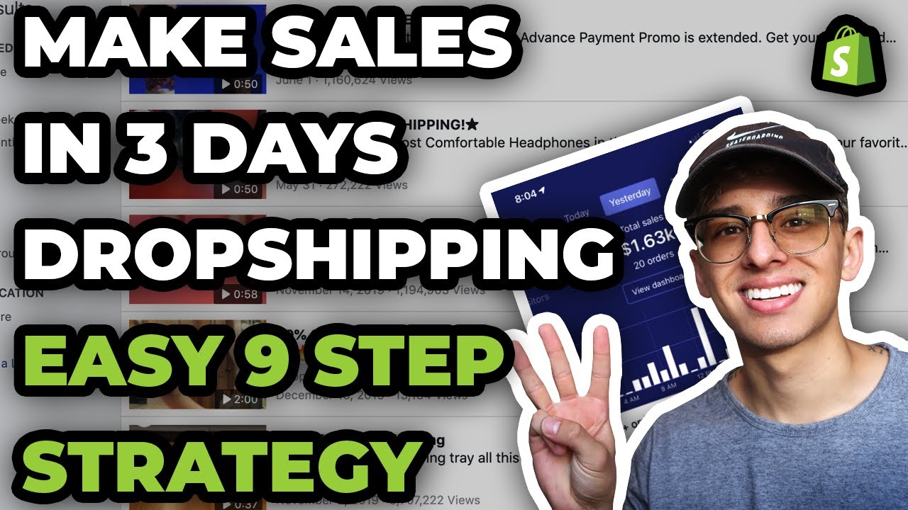 Launch A Dropshipping Store In 3 Days (9 Step Guide)