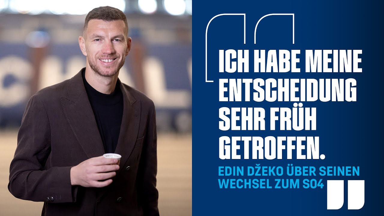 EDIN DŽEKO über Motivation, Ambition und Bescheidenheit | Interview | FC Schalke 04