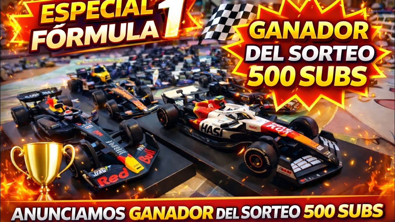 Especial F1 y ganador sorteo 500subs 🚨🔥👀