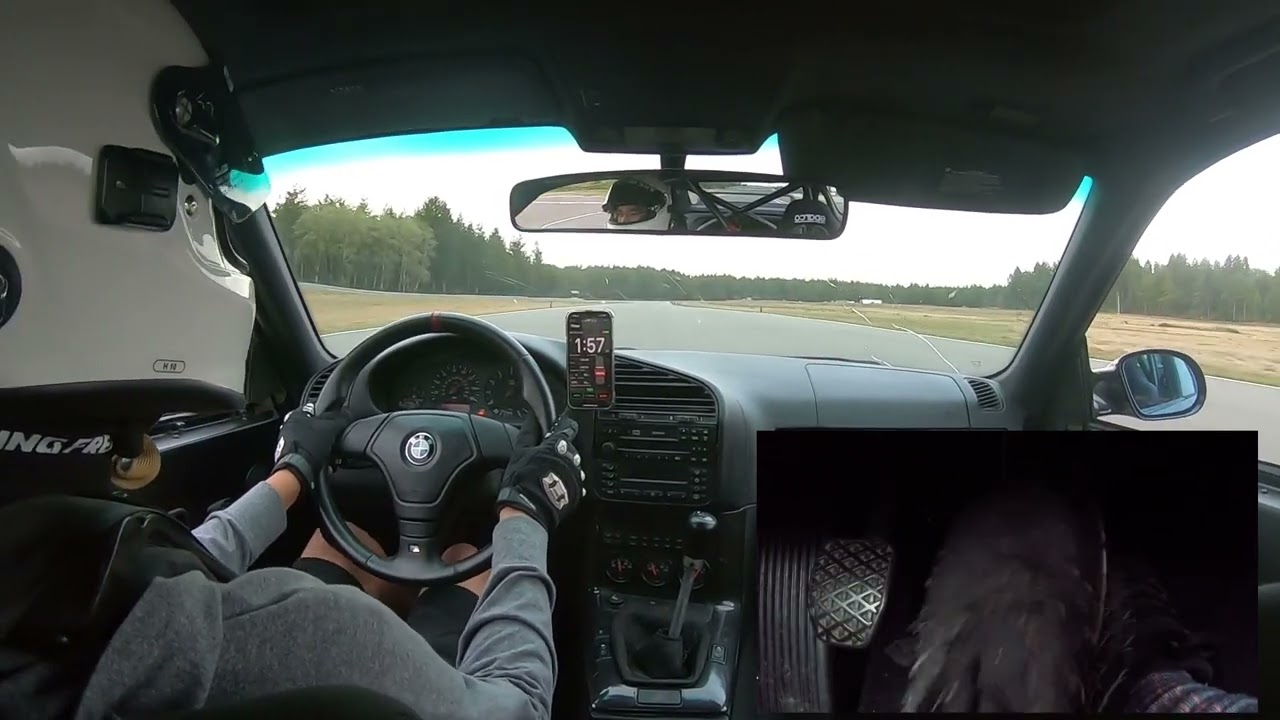 BMW E36 M3 Onboard Laps w/ Pedal Cam | The Ridge Motorsports Park