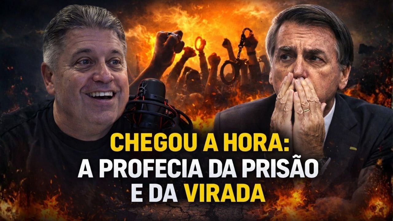 CHEGOU A HORA: A PROFECIA DA PRISÃO E DA VIRADA, COM O PASTOR SANDRO ROCHA