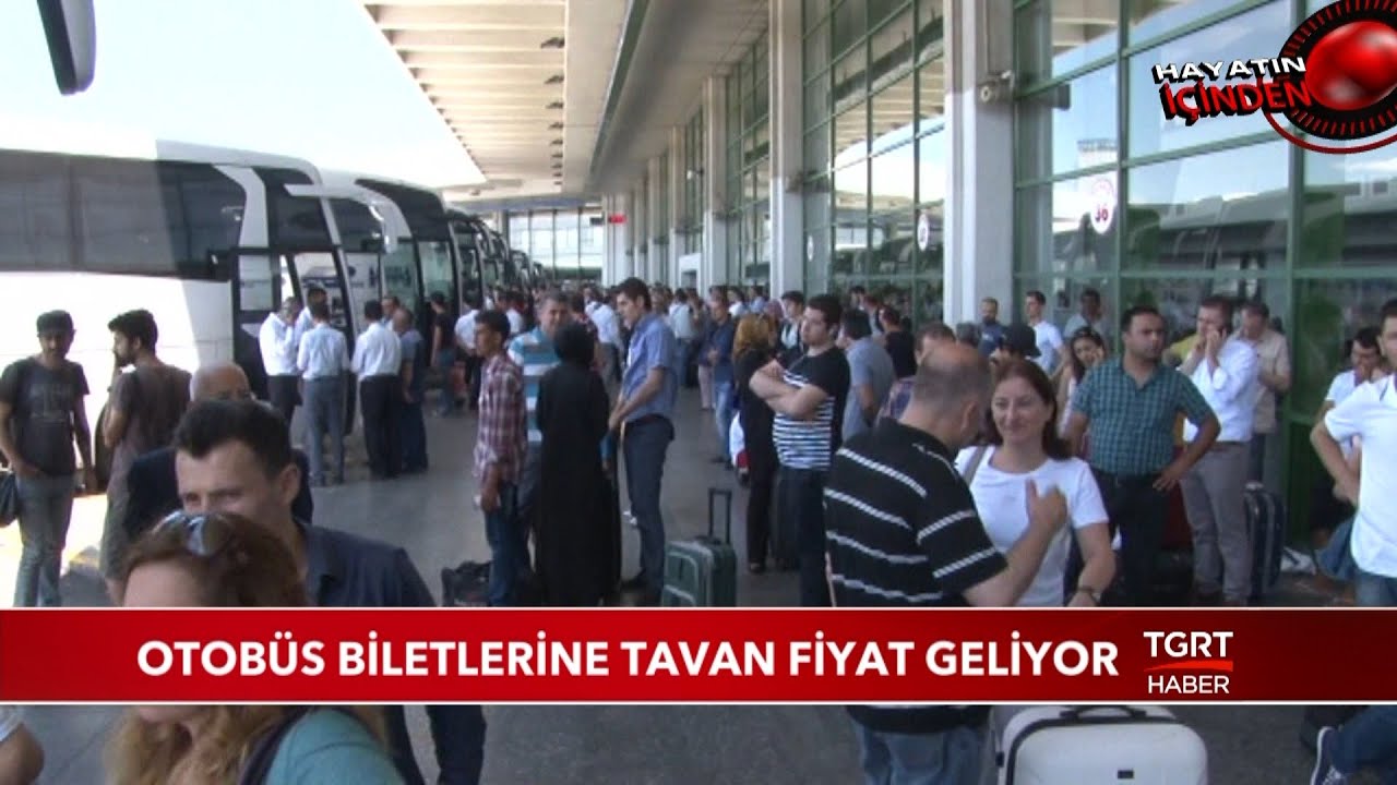 Otobüs Biletlerine Tavan Fiyat Geliyor