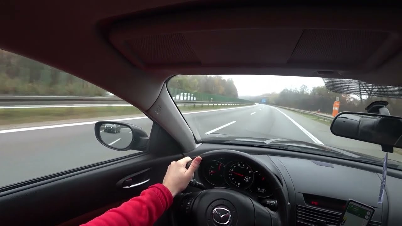 Mazda RX-8 2JZ turbo 406HP POV - bez komentarza, prezentacja, tunel, popcorn i szybka jazda