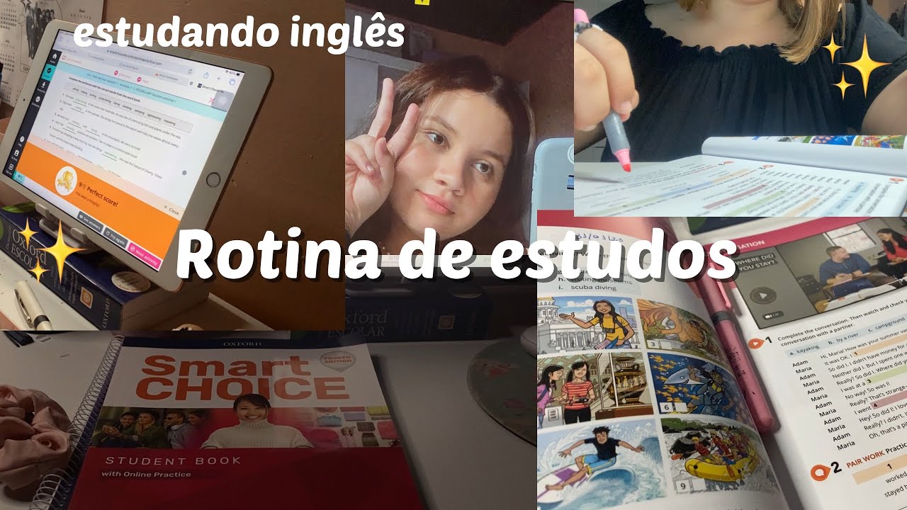 STUDY VLOG | estudando ingl&ecirc;s, como eu estudo ingl&ecirc;s