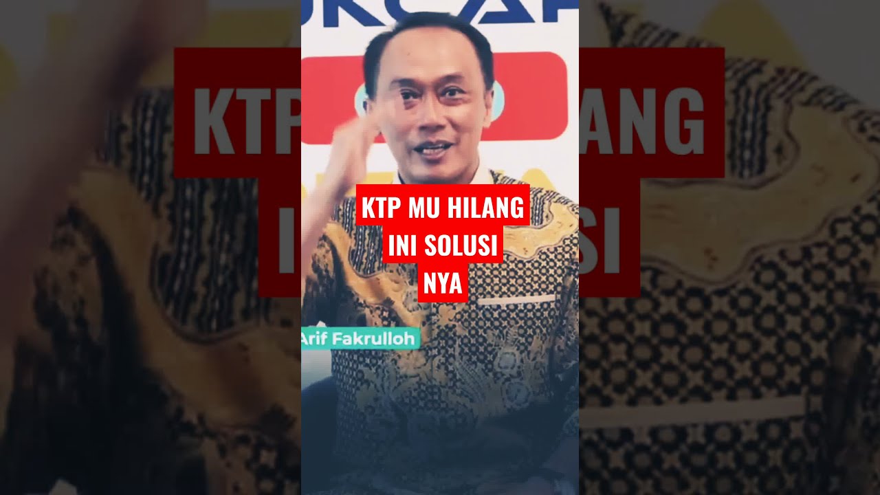 CARA URUS KTP HILANG #Shorts