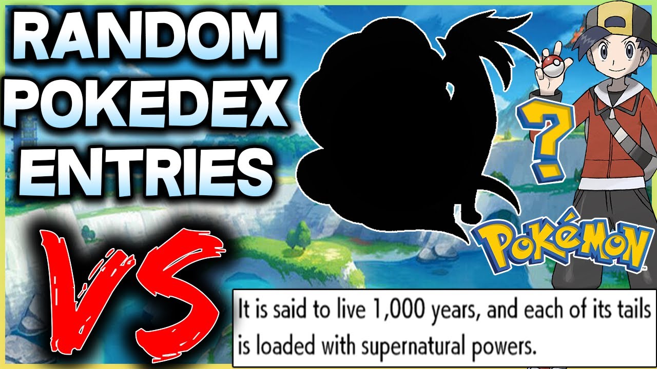 We Pick Pokemon Based off RANDOM POKEDEX Entries... Then we fight!