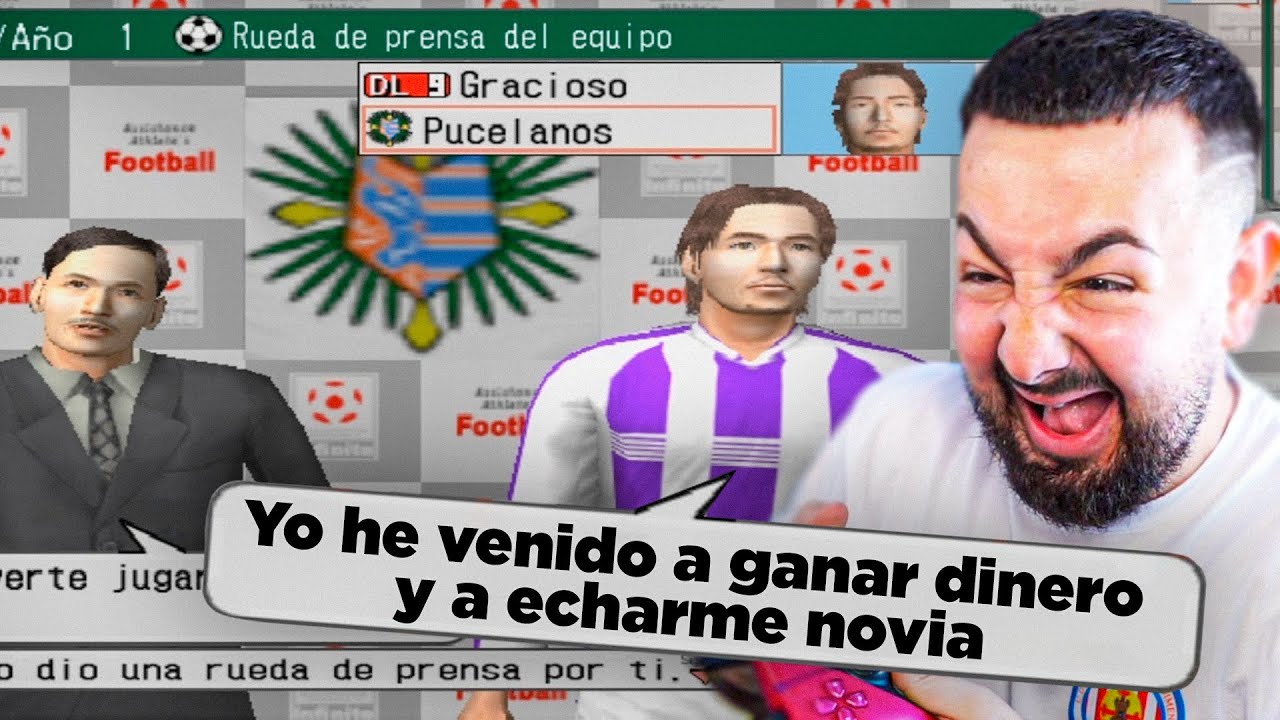 ESTE JUEGO DE FUTBOL TIENE EL MODO CARRERA JUGADOR MAS SURREALISTA