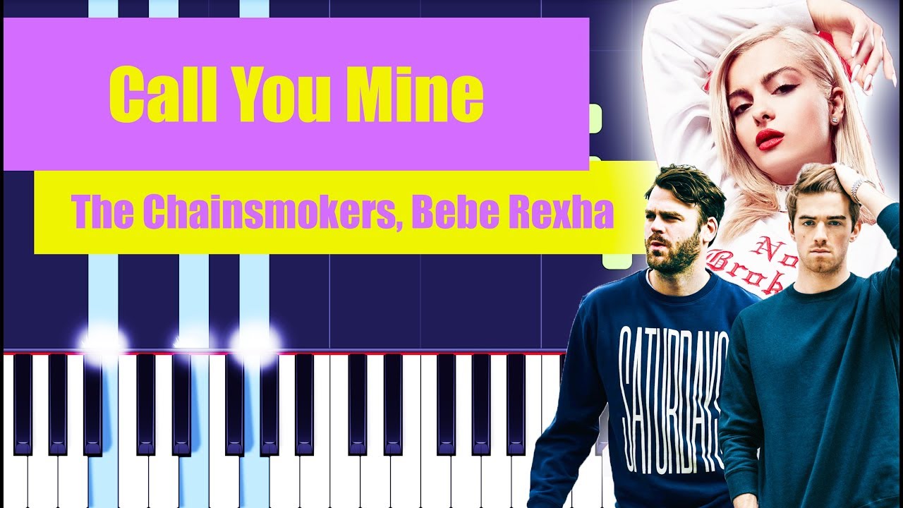 The Chainsmokers, Bebe Rexha - Call You Mine (Piano Tutorial EASY) By MUSICHELP