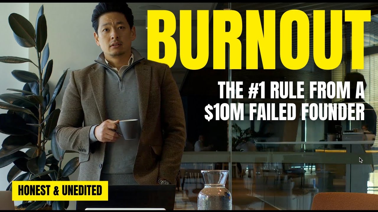 Avoid Burnout as an Entrepreneur in 2024. A Failed Founders One Rule