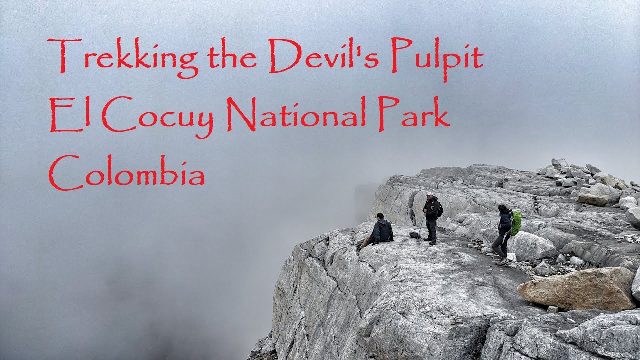PULPITO DEL DIABLO - The Devil's Pulpit in El Cocuy National Park, Colombia.