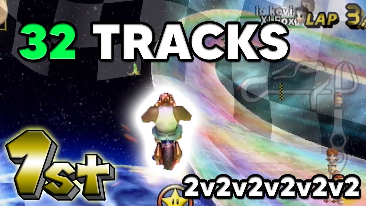 The BEST Mario Kart Wii Players But On Every Track
