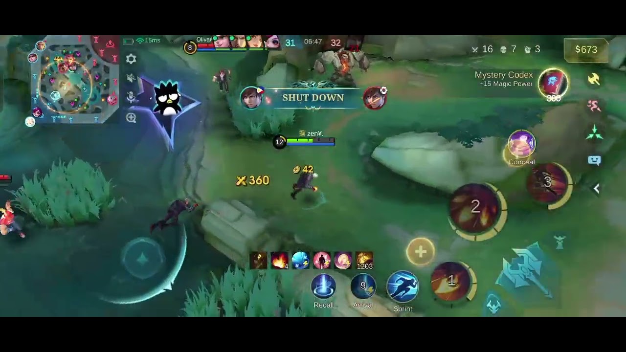 Gusion overdrive 