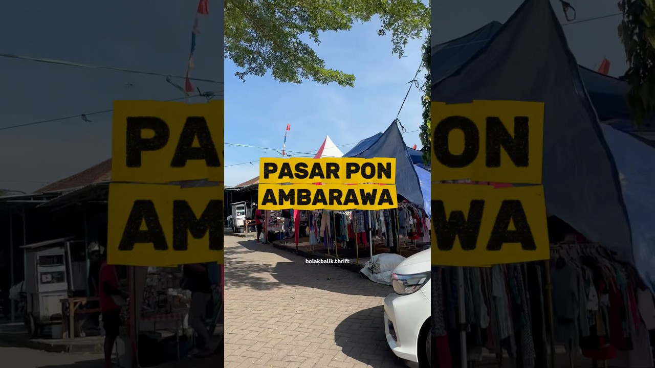 PANEN FULL JACKPOT DI PASAR PON AMBARAWA🔥 #pasarloak #thrifting #thrift #thriftshop