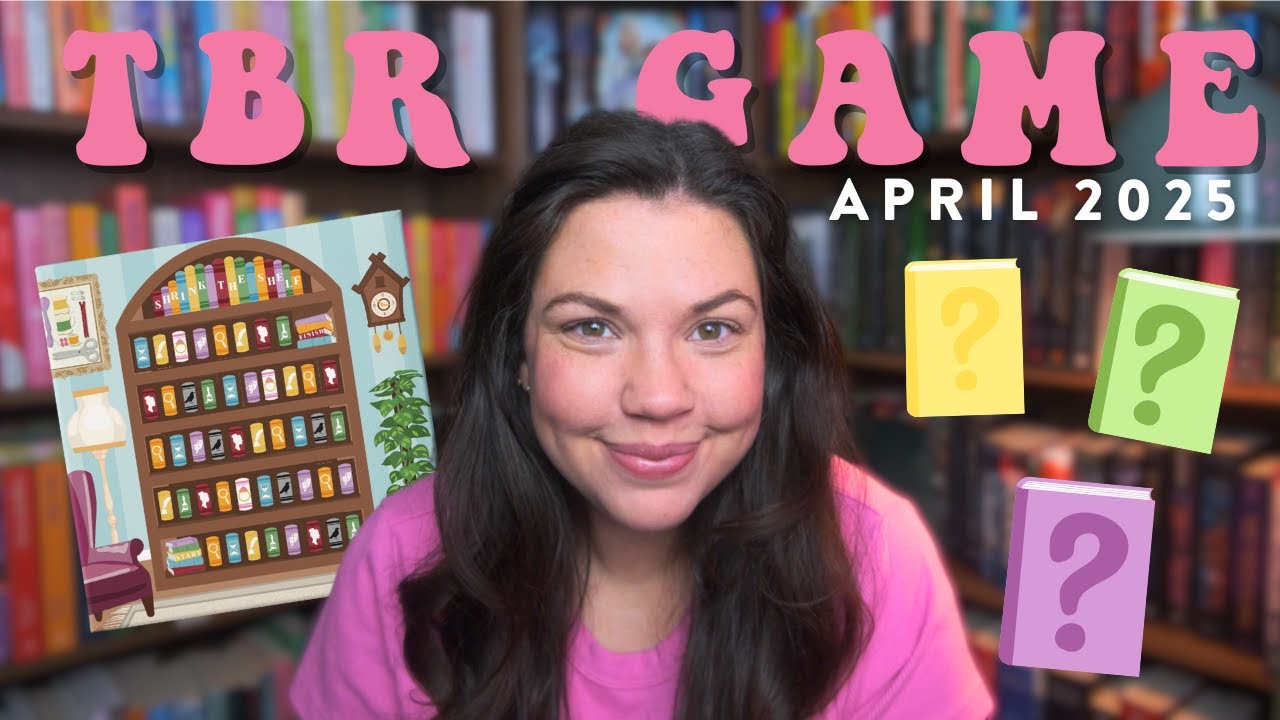 Уменьшите полку — играю в свою настольную игру «TBR» в апреле! 🍀☀️🐝🍄🍓