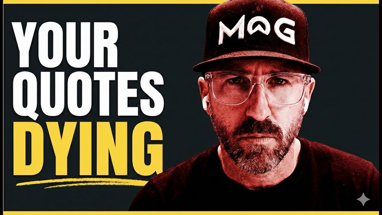 Why Your Open Quotes Are Dying (And Why More Follow-Up Is Making It Worse)