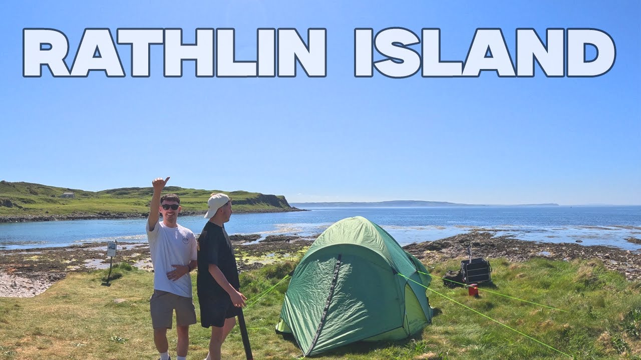 24 HOURS on Rathlin Island | Wild Camping & Island Fishing Adventure!