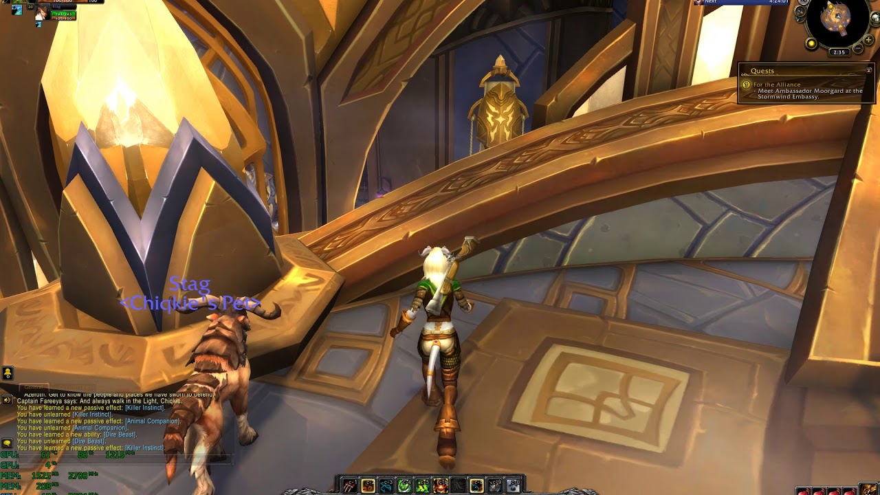 WOW The Lightforged Draenei First Look in HD