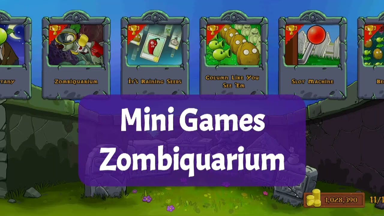 Mini Games - Zombiquarium