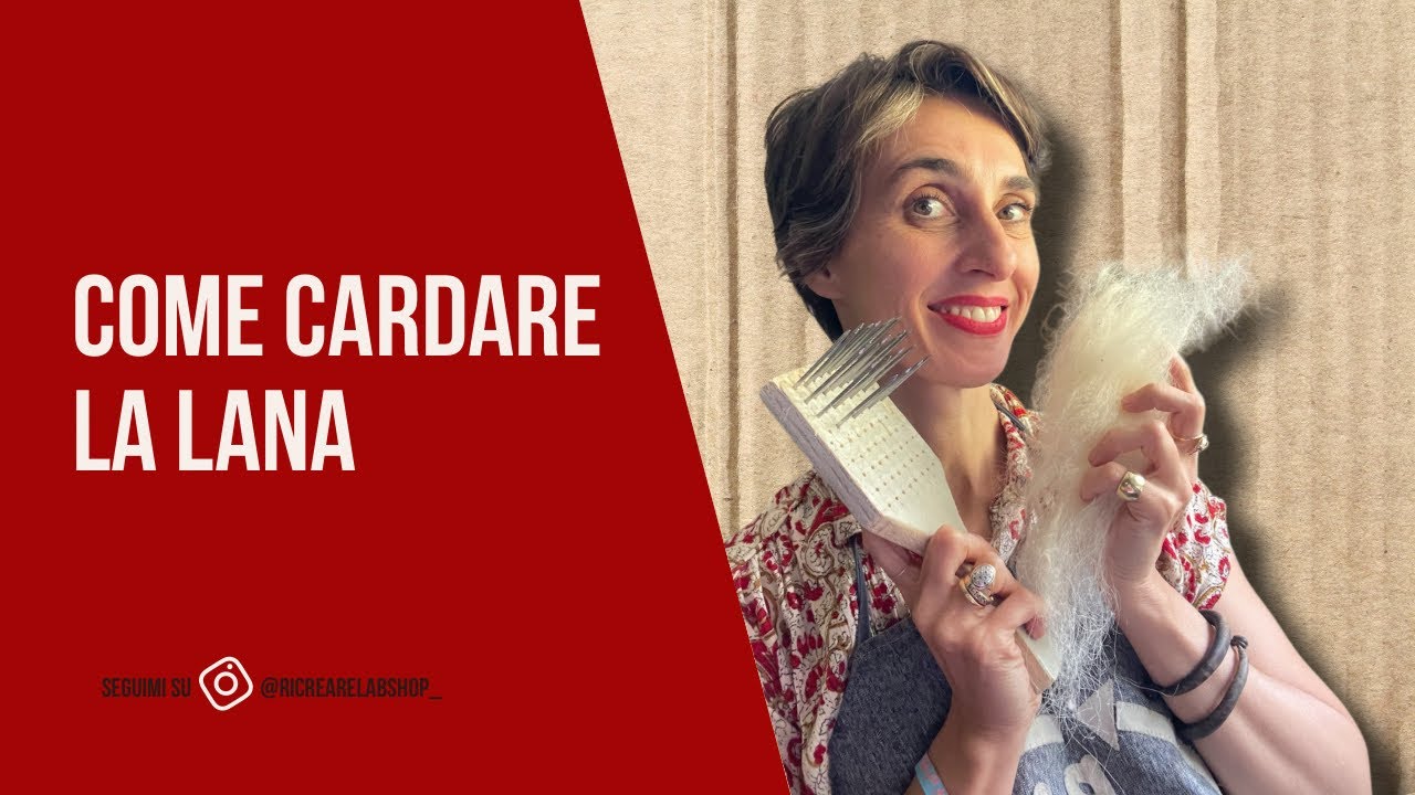 Cardare la lana con i cardacci fai da te: il mio metodo artigianale #upcycling #agoinfeltrito 